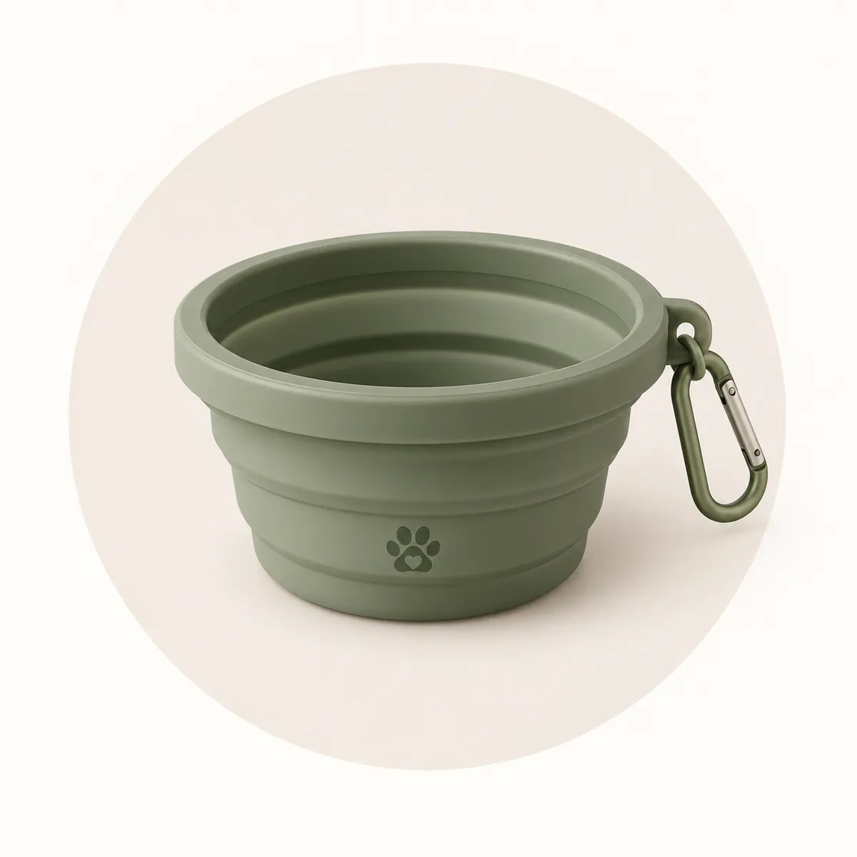 Collapsible Travel Bowl